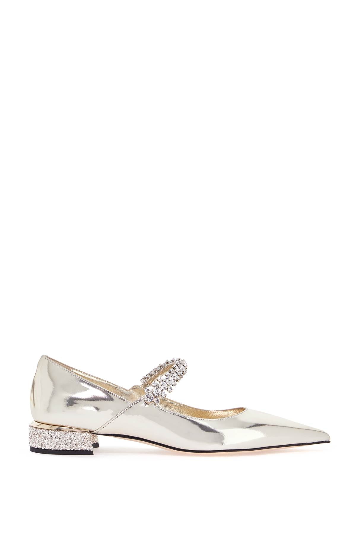 Jimmy Choo Bing Flat Ballerinas with Crystal Strap image 0