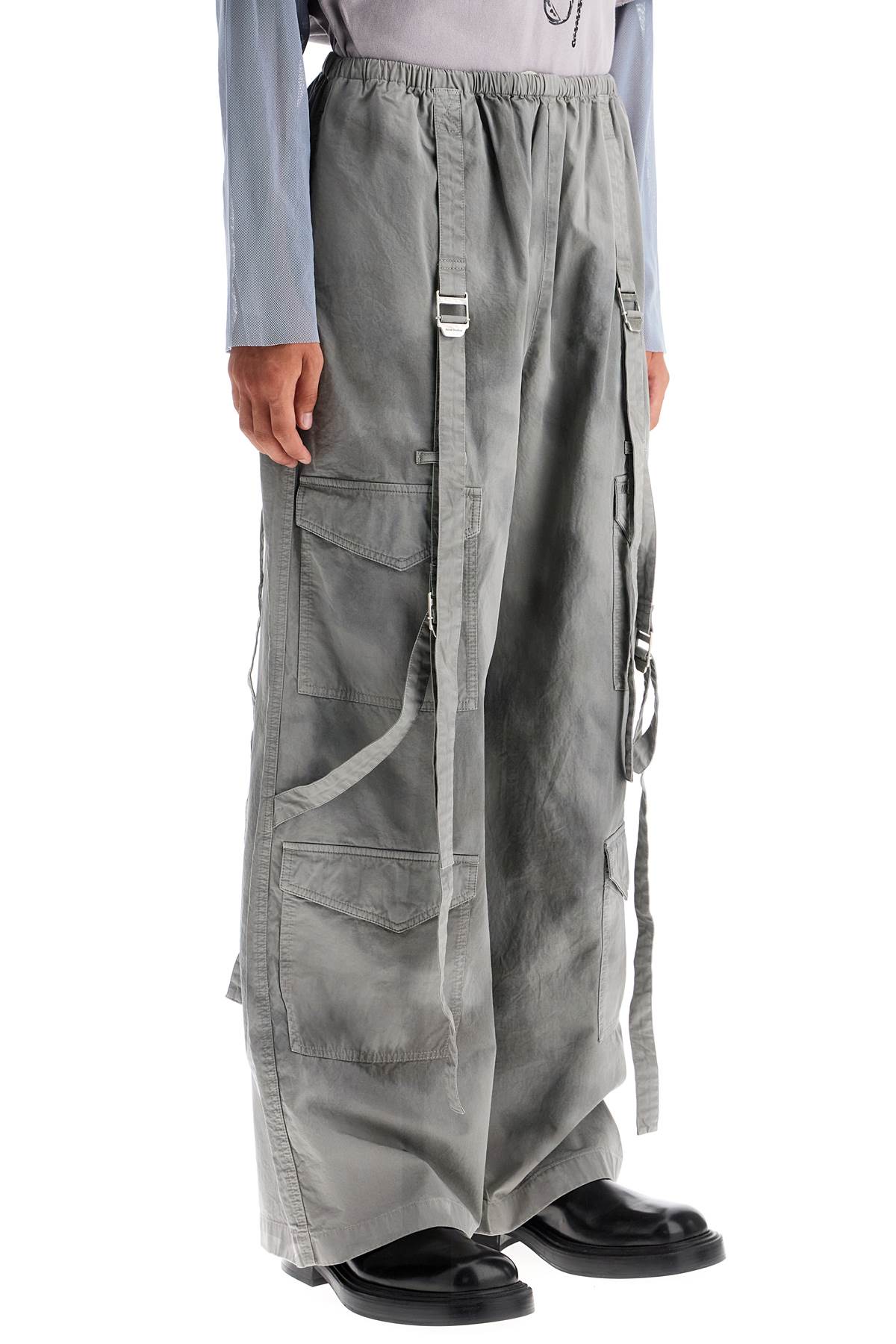 Acne Studios dyed effect cargo pants image 1