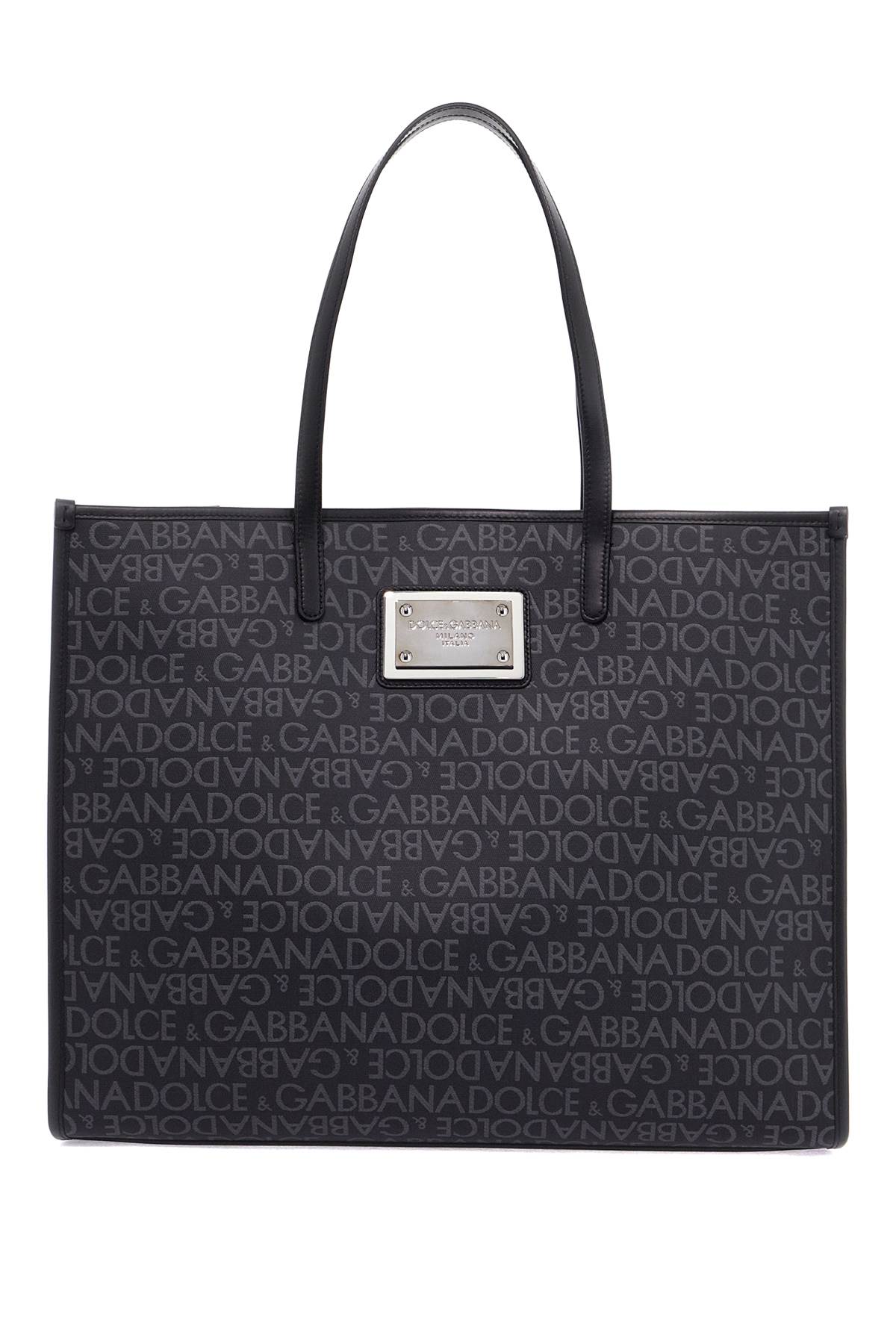 Dolce & Gabbana Large Jacquard-Coated Tote Bag image 0