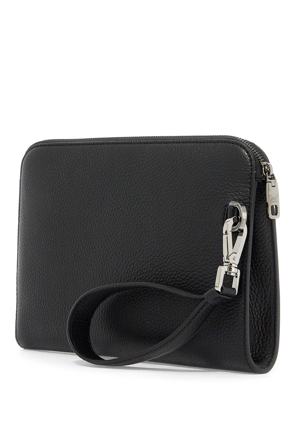 Dolce & Gabbana "embossed leather media pouch image 1