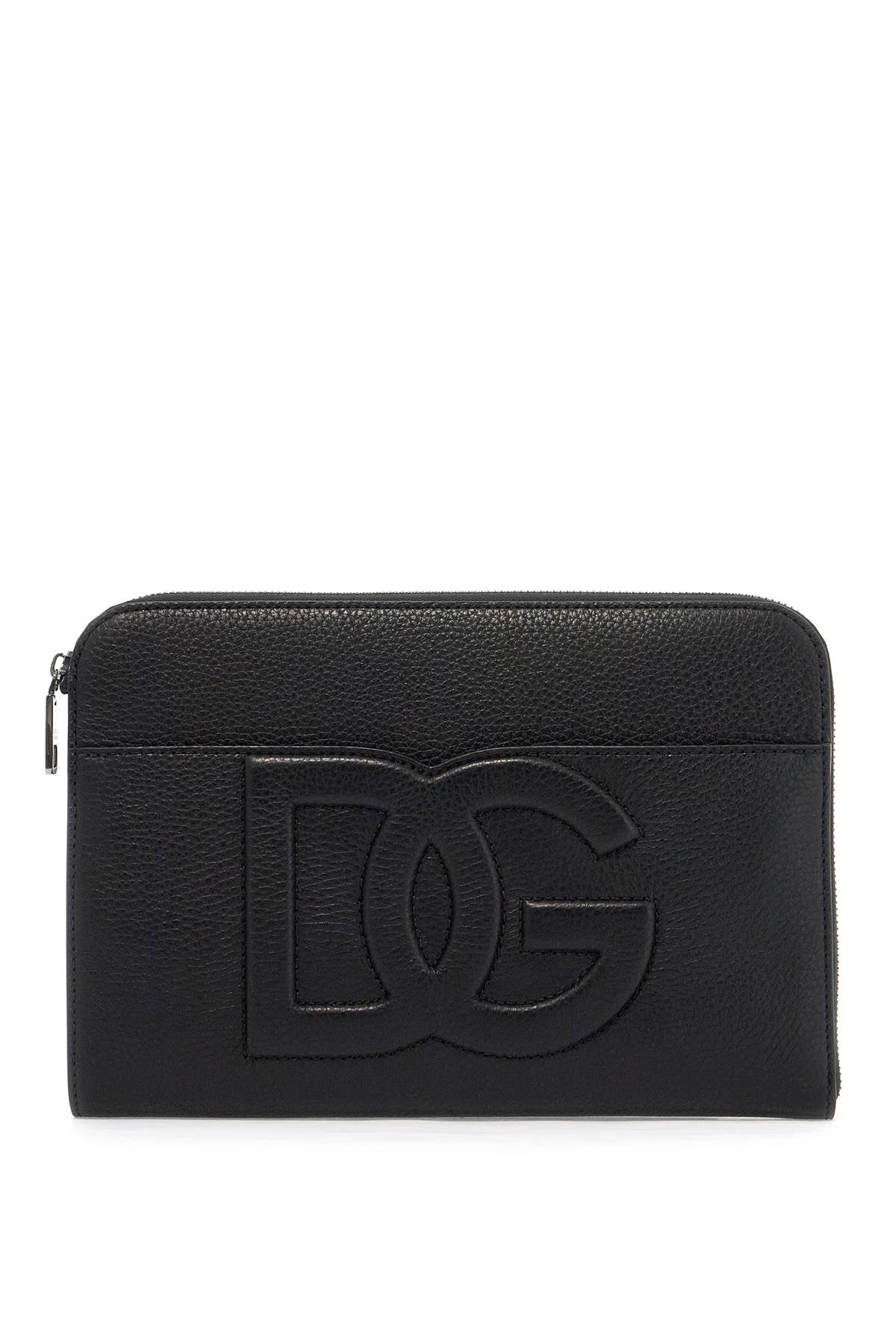 Dolce & Gabbana "embossed leather media pouch image 0