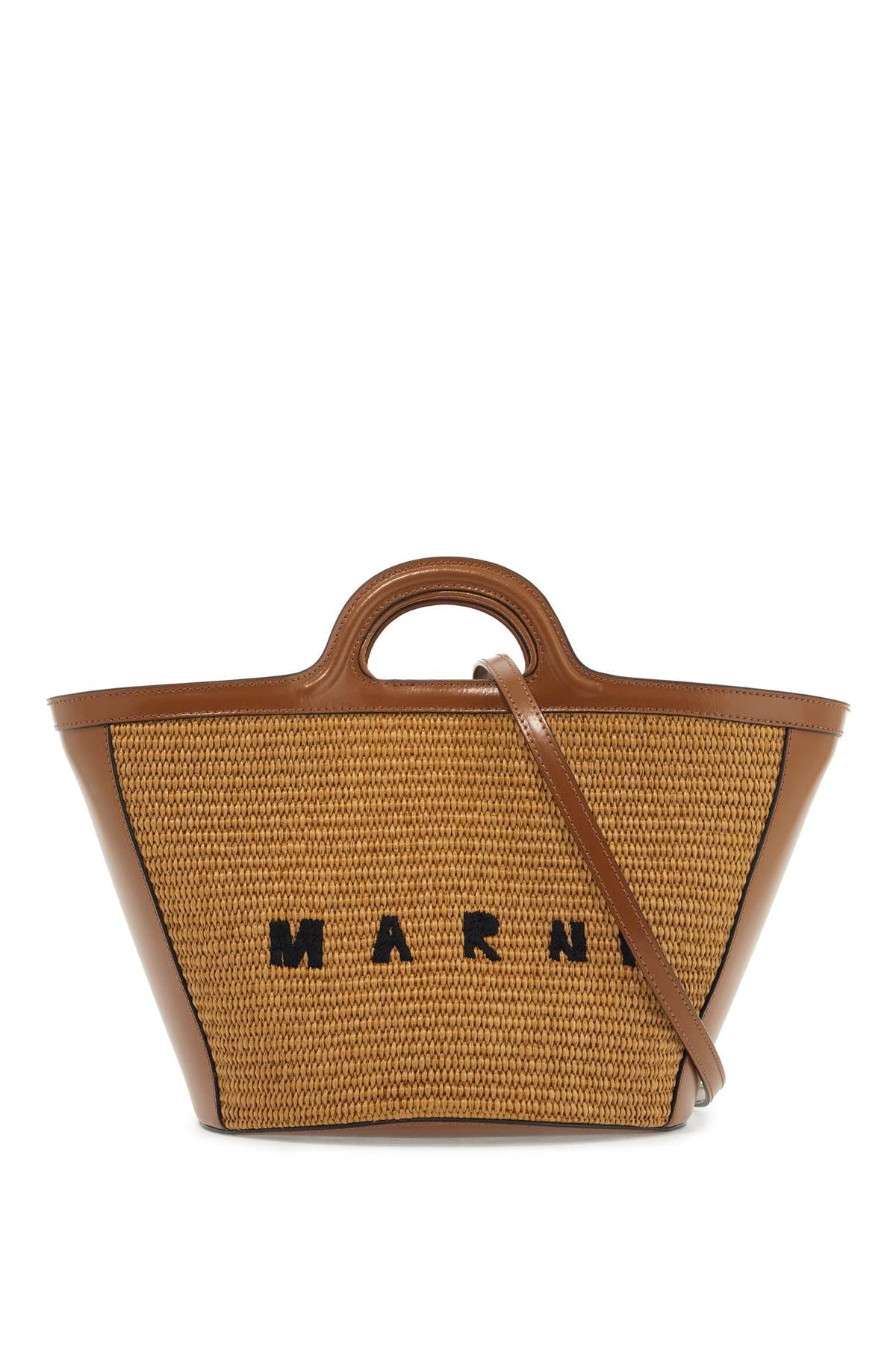 Marni Tropicalia Raffia Small Bucket Bag image 0