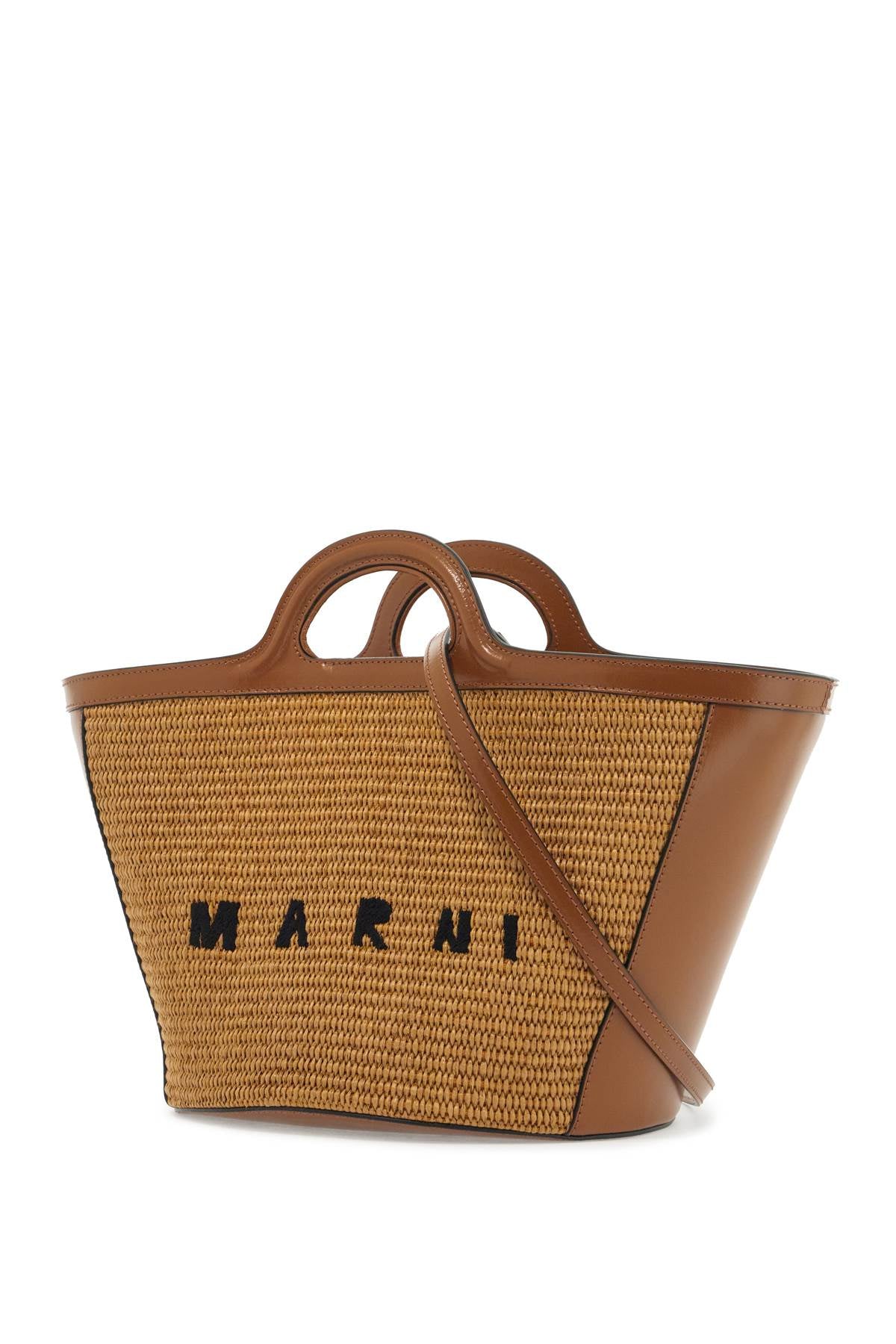 Marni Tropicalia Raffia Small Bucket Bag image 2