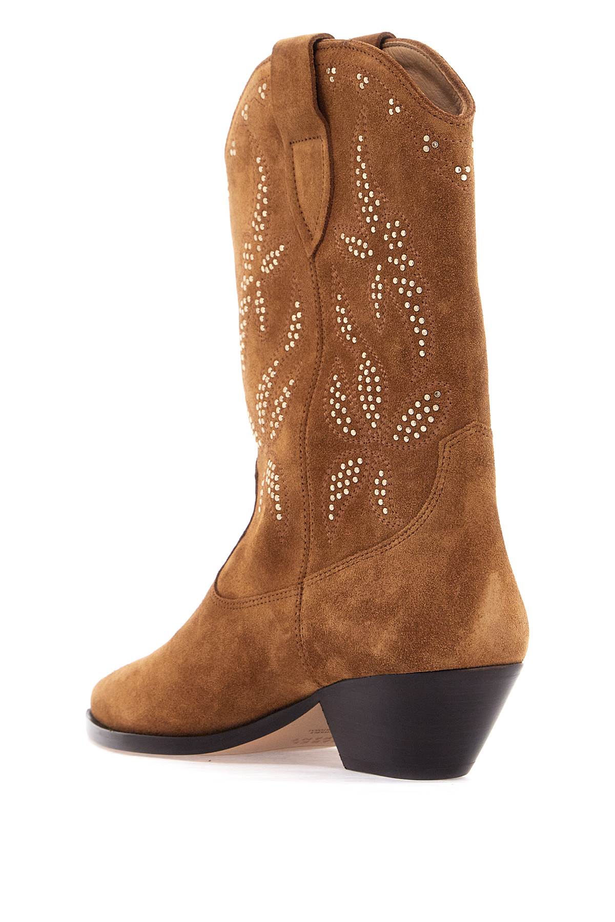 Isabel Marant Duerto Texan Suede Boots with Silver Studs image 2