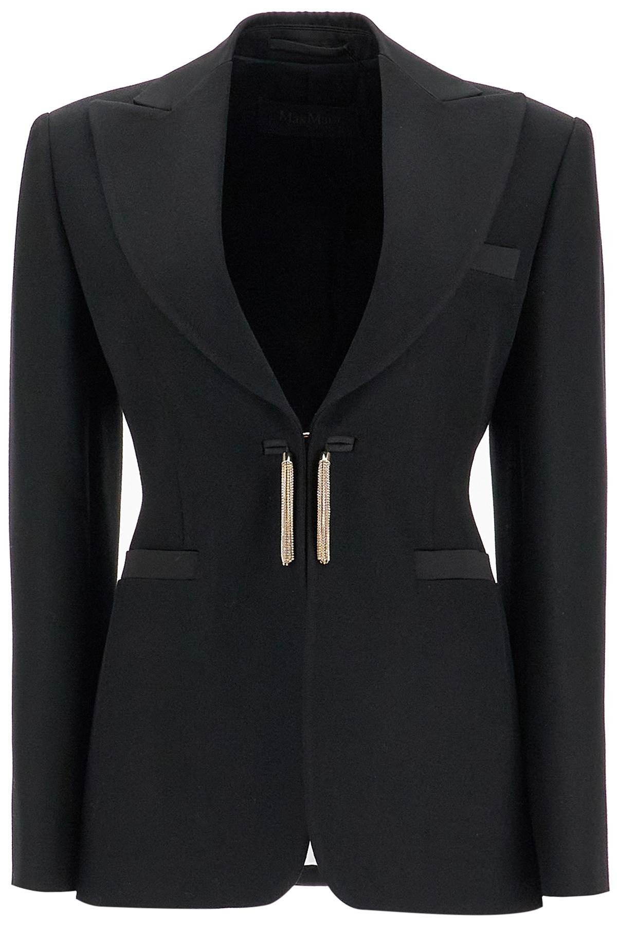 Max Mara Pianaforte Blazer: Grain de Poudre Smoking image 0