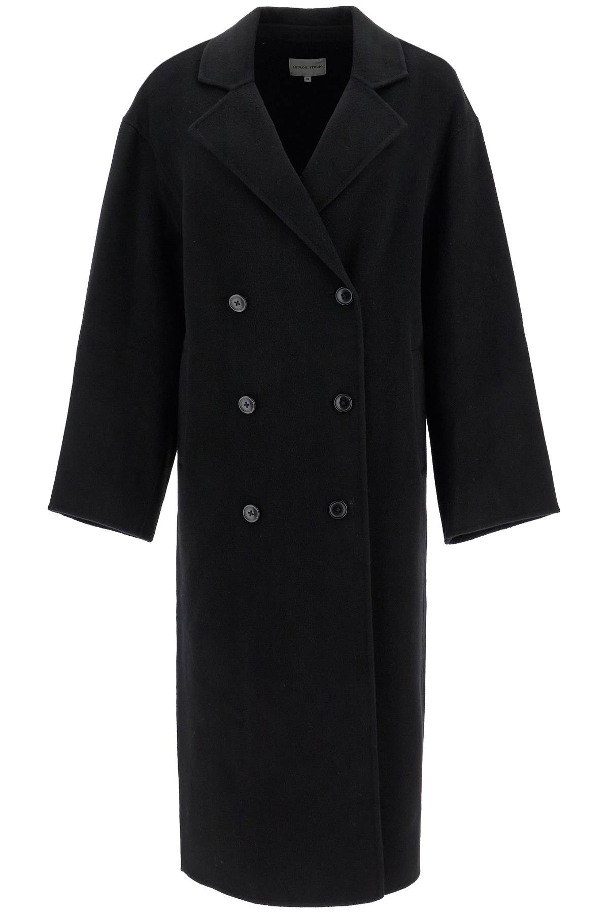 Loulou Studio Borne Long Wool and Cashmere Coat image 0