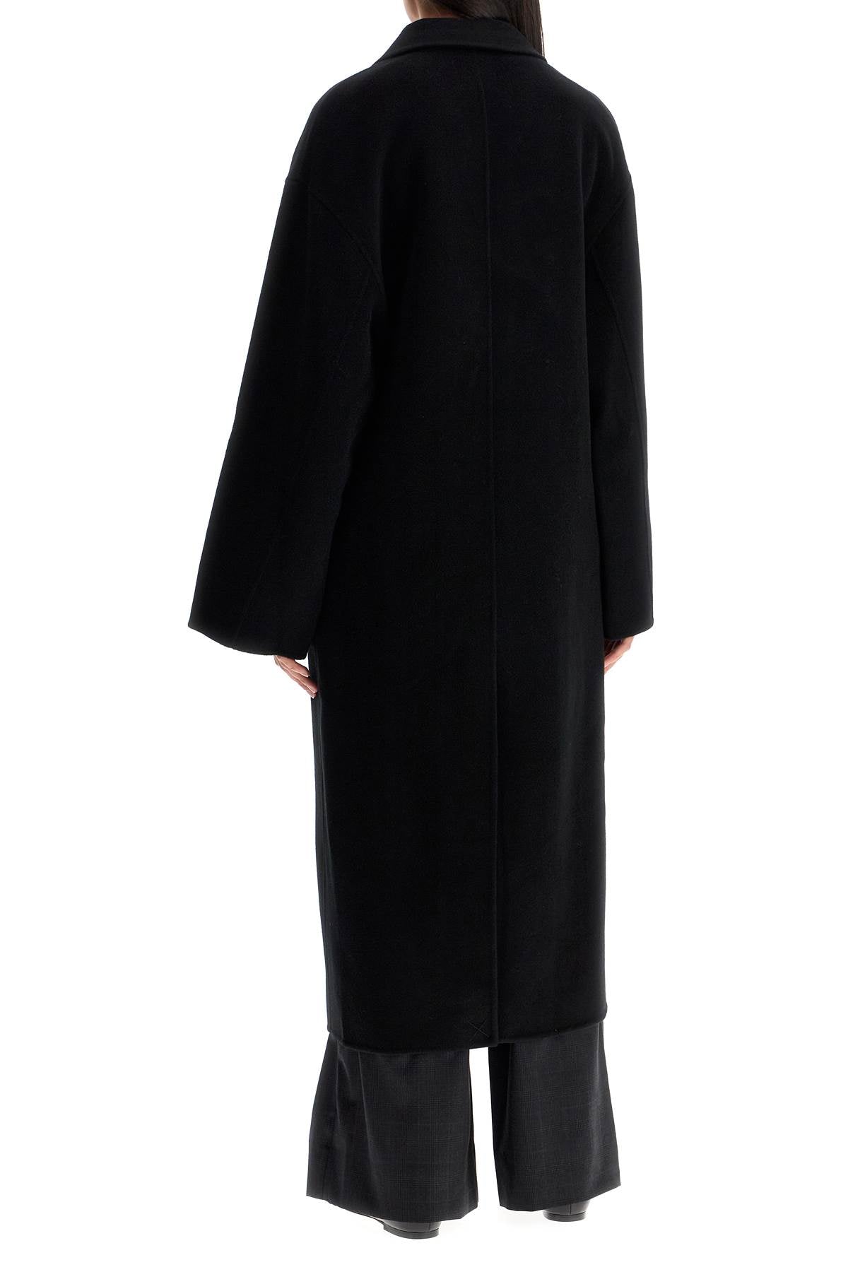 Loulou Studio Borne Long Wool and Cashmere Coat image 2