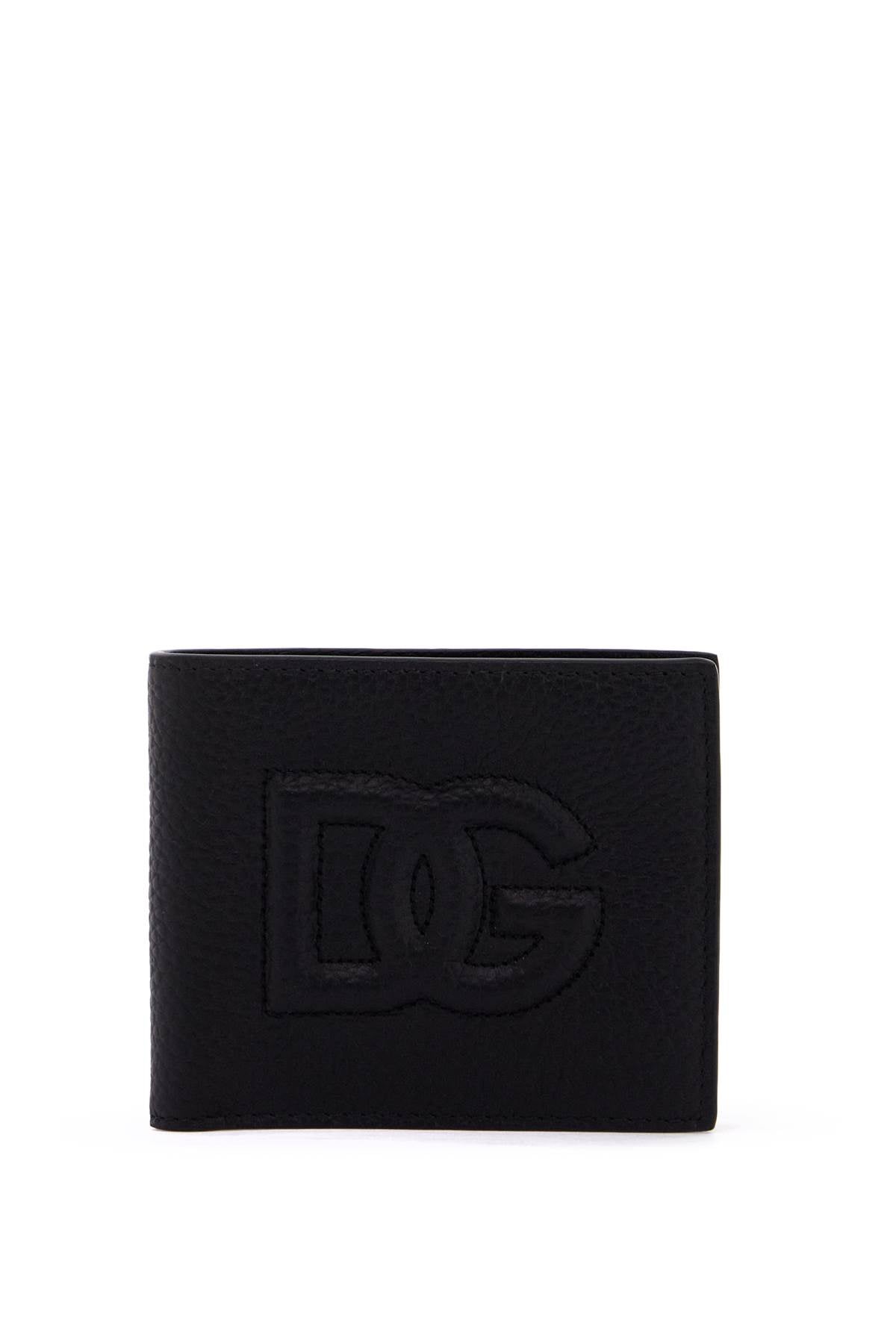 Dolce & Gabbana DG Logo Embossed Leather Bifold Wallet image 0