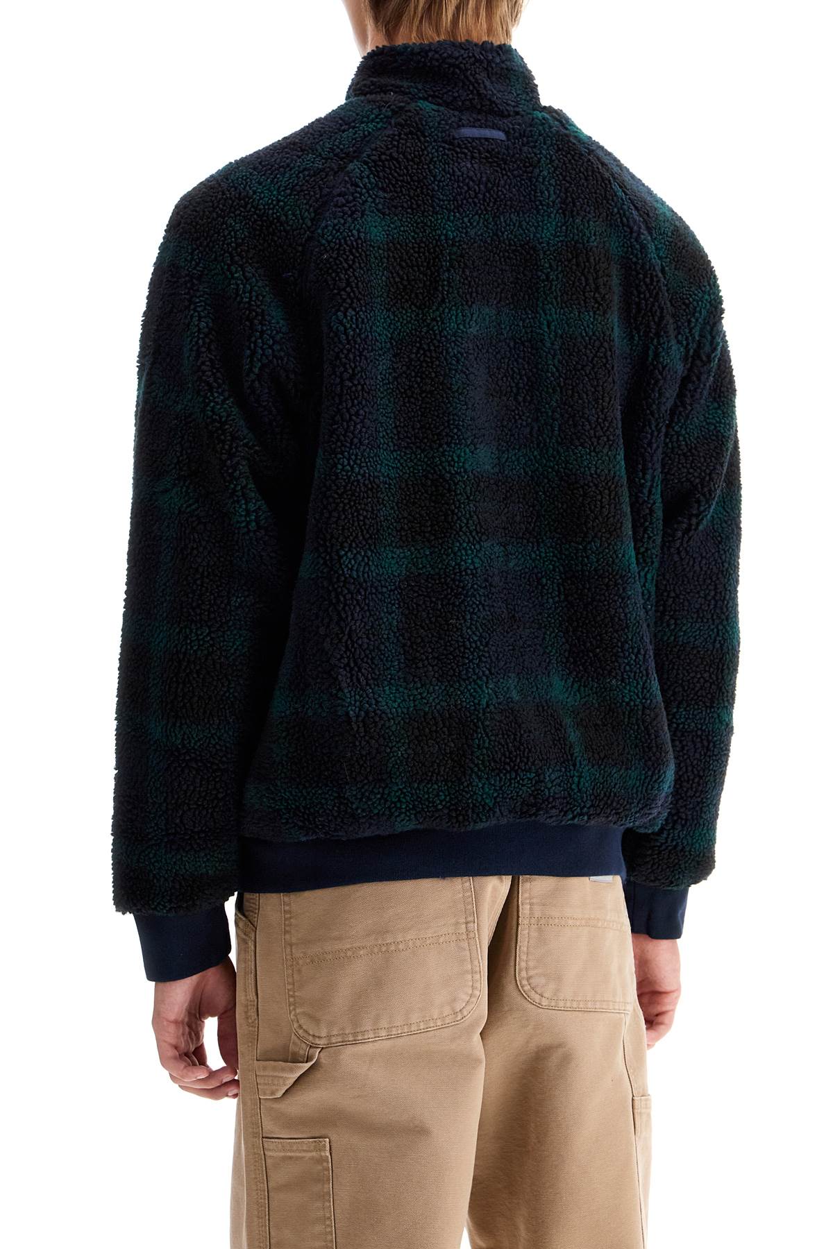 Baracuta curly fleece g9 jacket in image 2