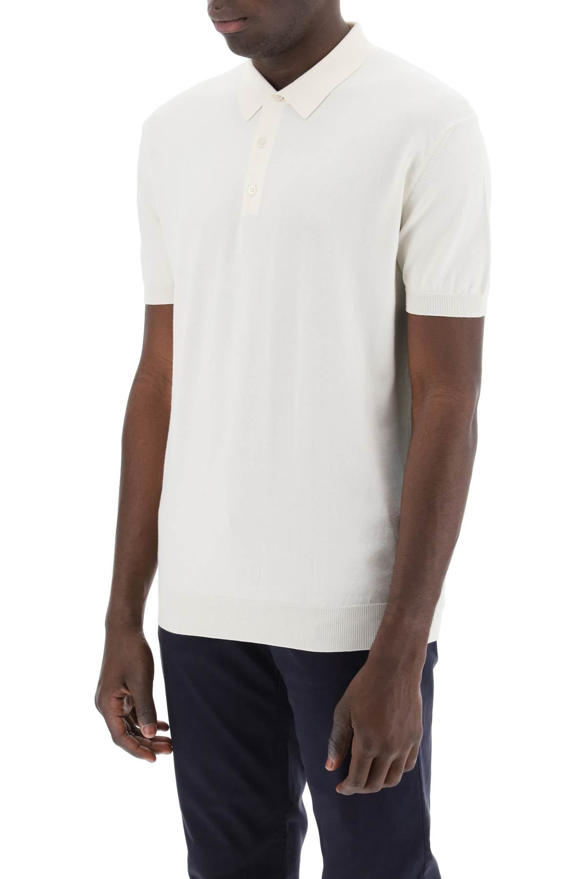 Baracuta Short-Sleeve Cotton Polo Shirt image 3