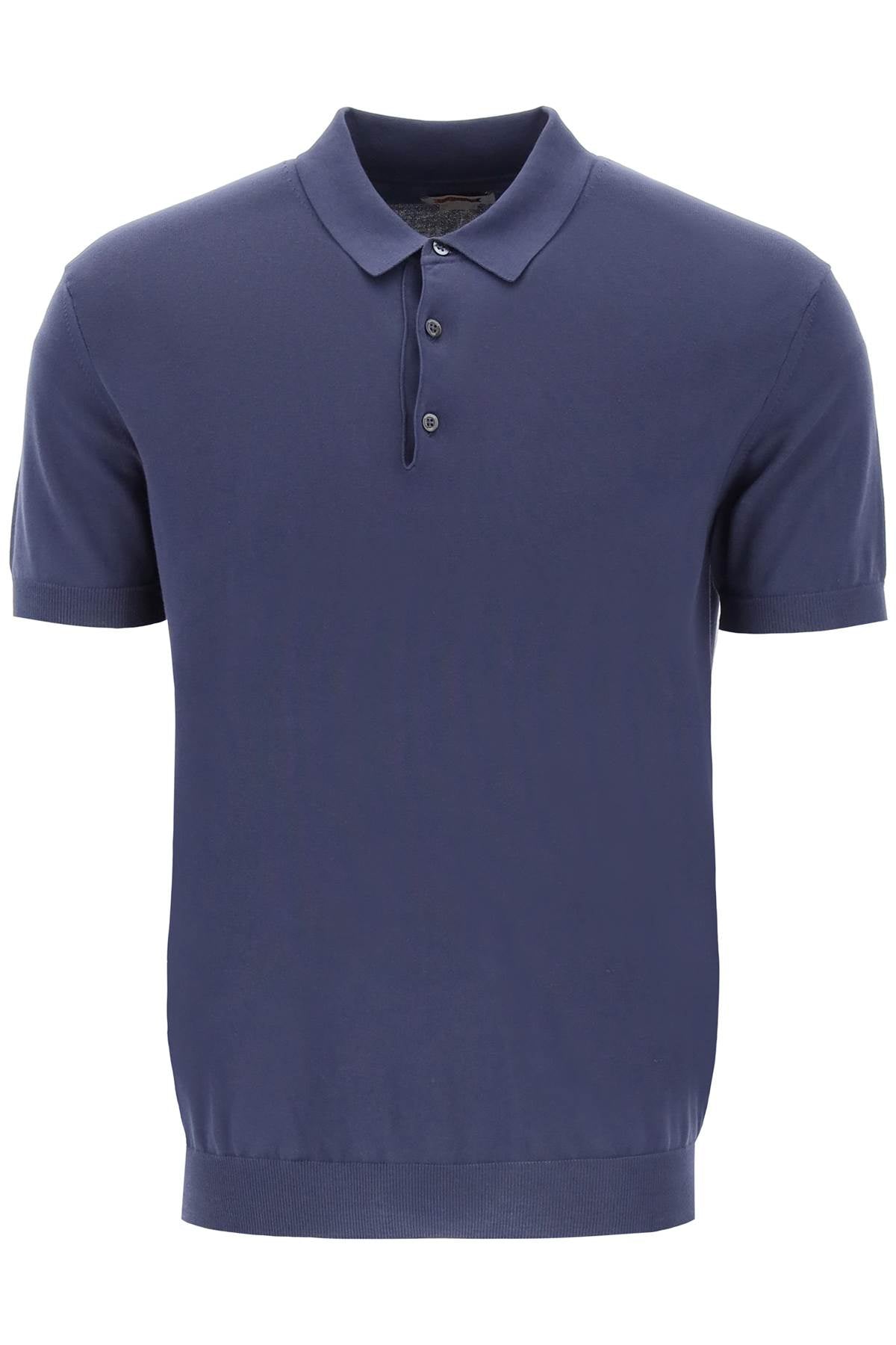 Baracuta Slim Fit Cotton Knit Polo Shirt image 0