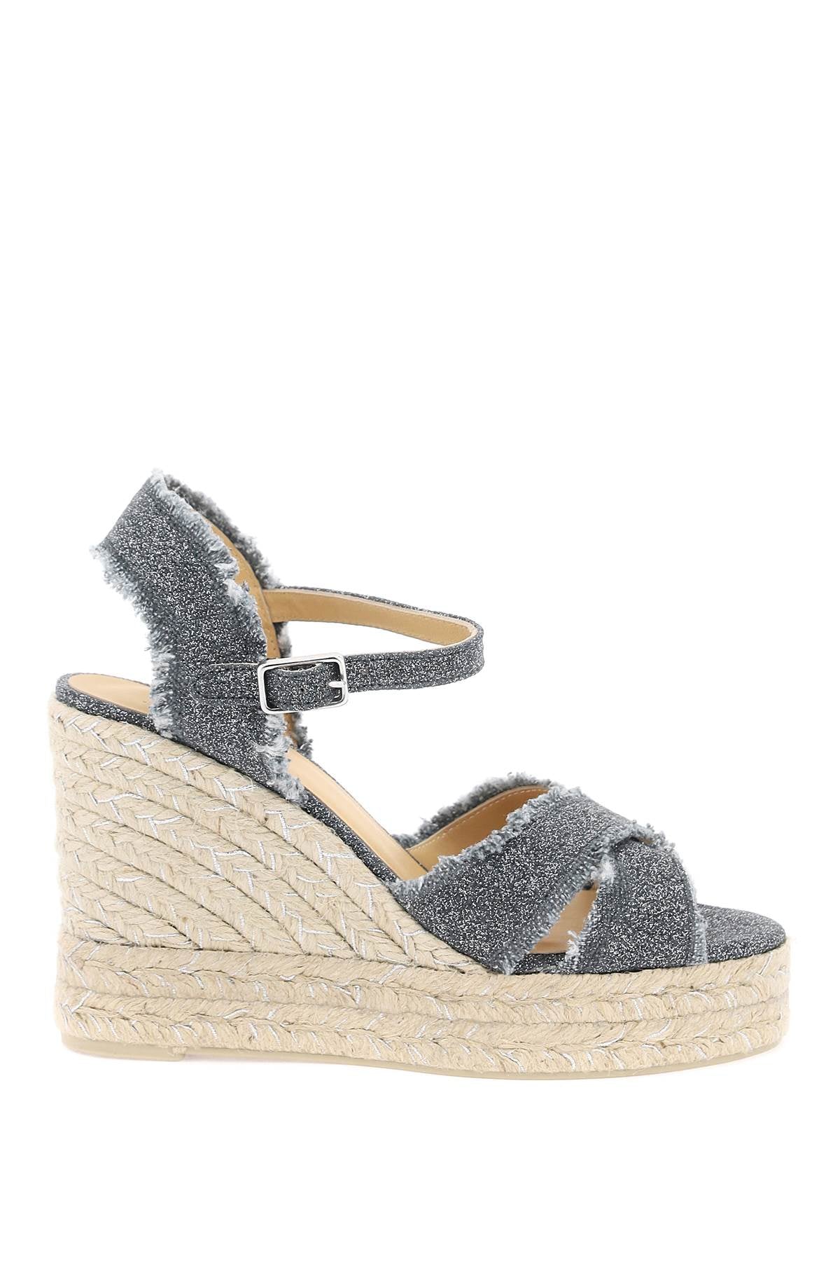 CASTANER lurex bromelia wedge sandals image 0