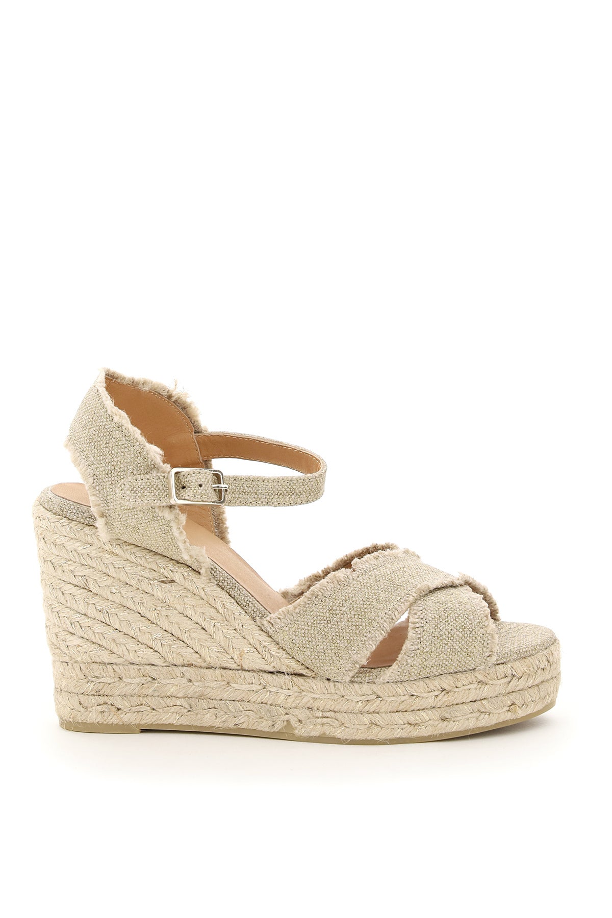 CASTANER lurex bromelia wedge sandals image 0