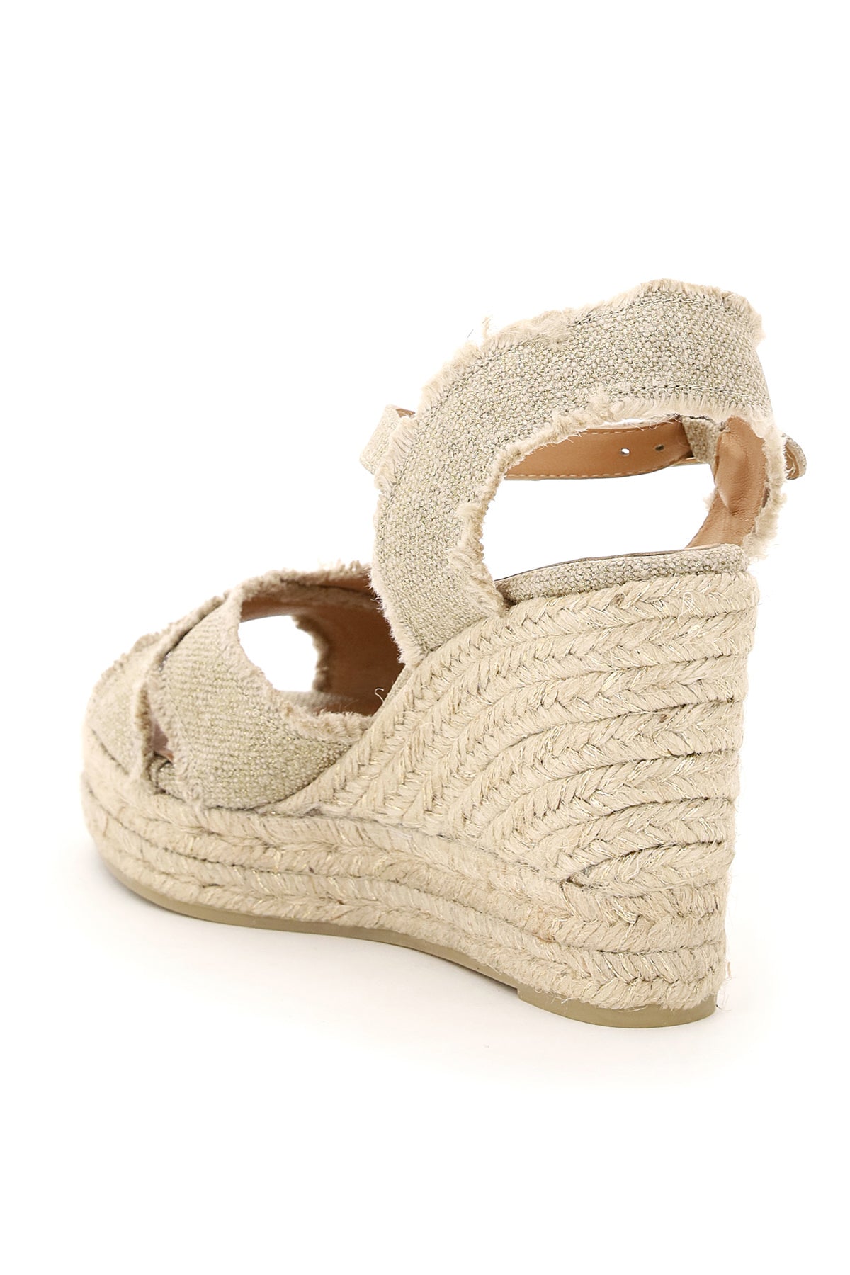 CASTANER lurex bromelia wedge sandals image 2