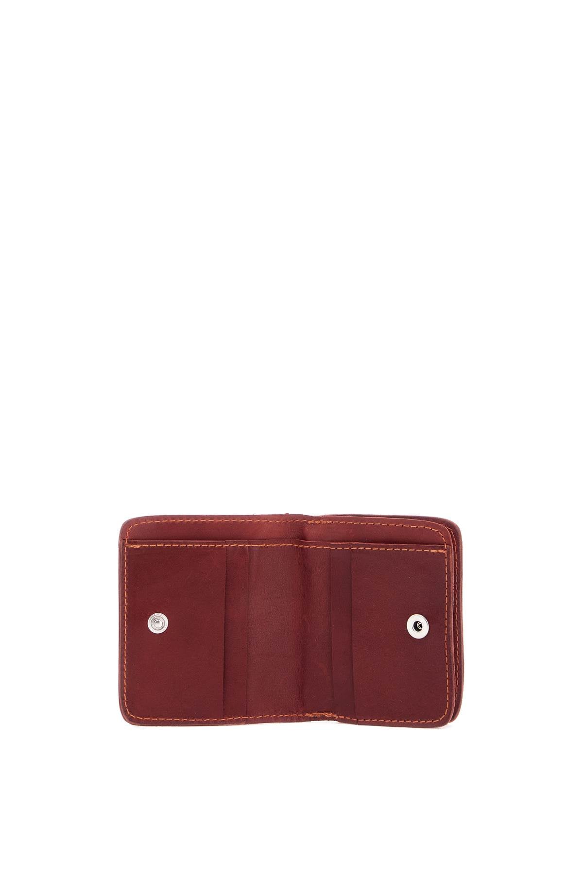 Guidi elegant red kangaroo leather wallet with card slots image 1