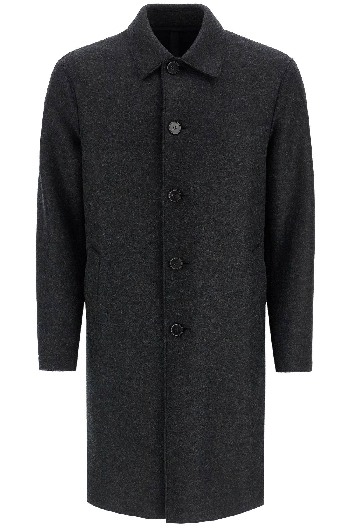 Harris Wharf London Single-Breasted Wool Coat image 0