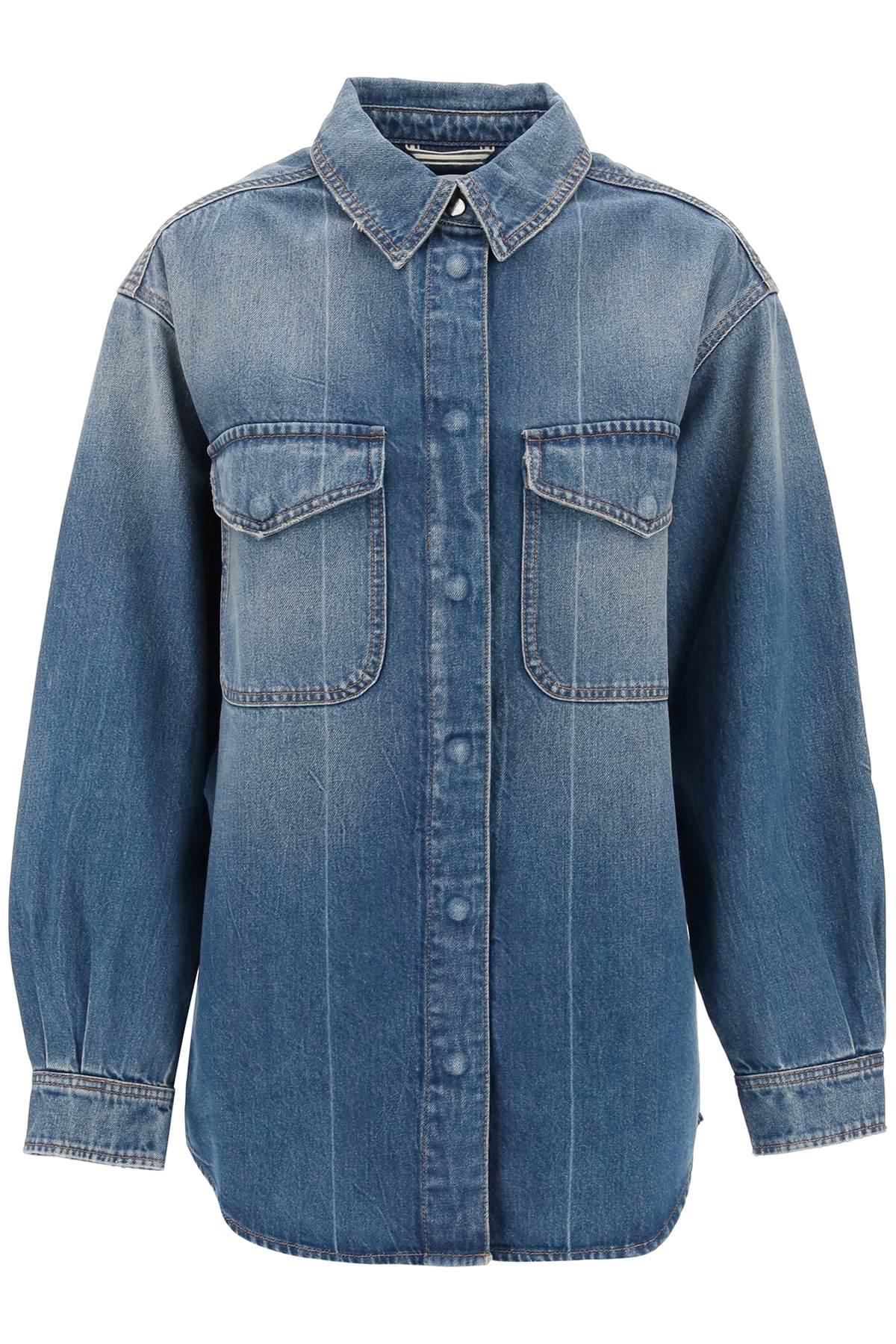 Recycled Cotton Denim Overshirt image 0