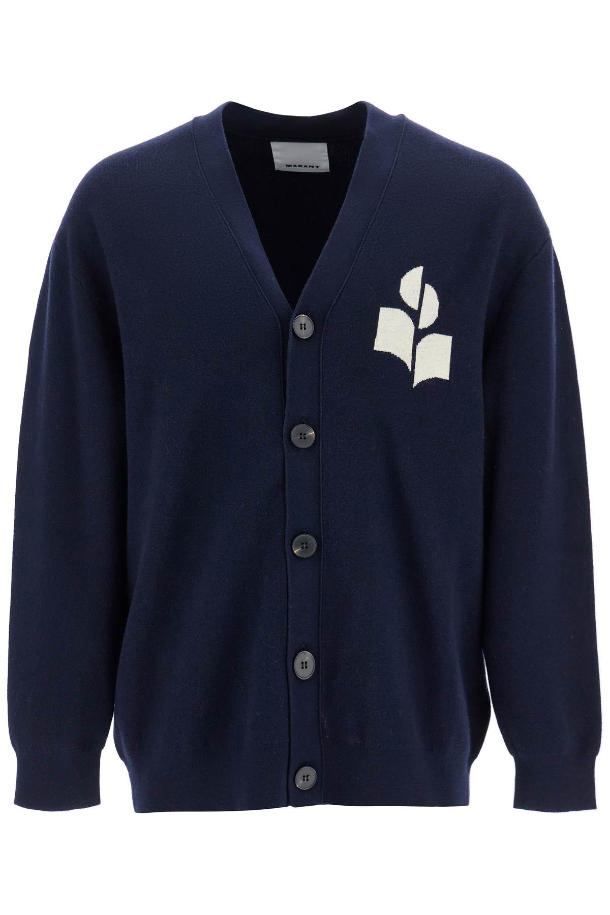 Marant Curtis Wool & Cotton Blend Cardigan image 0