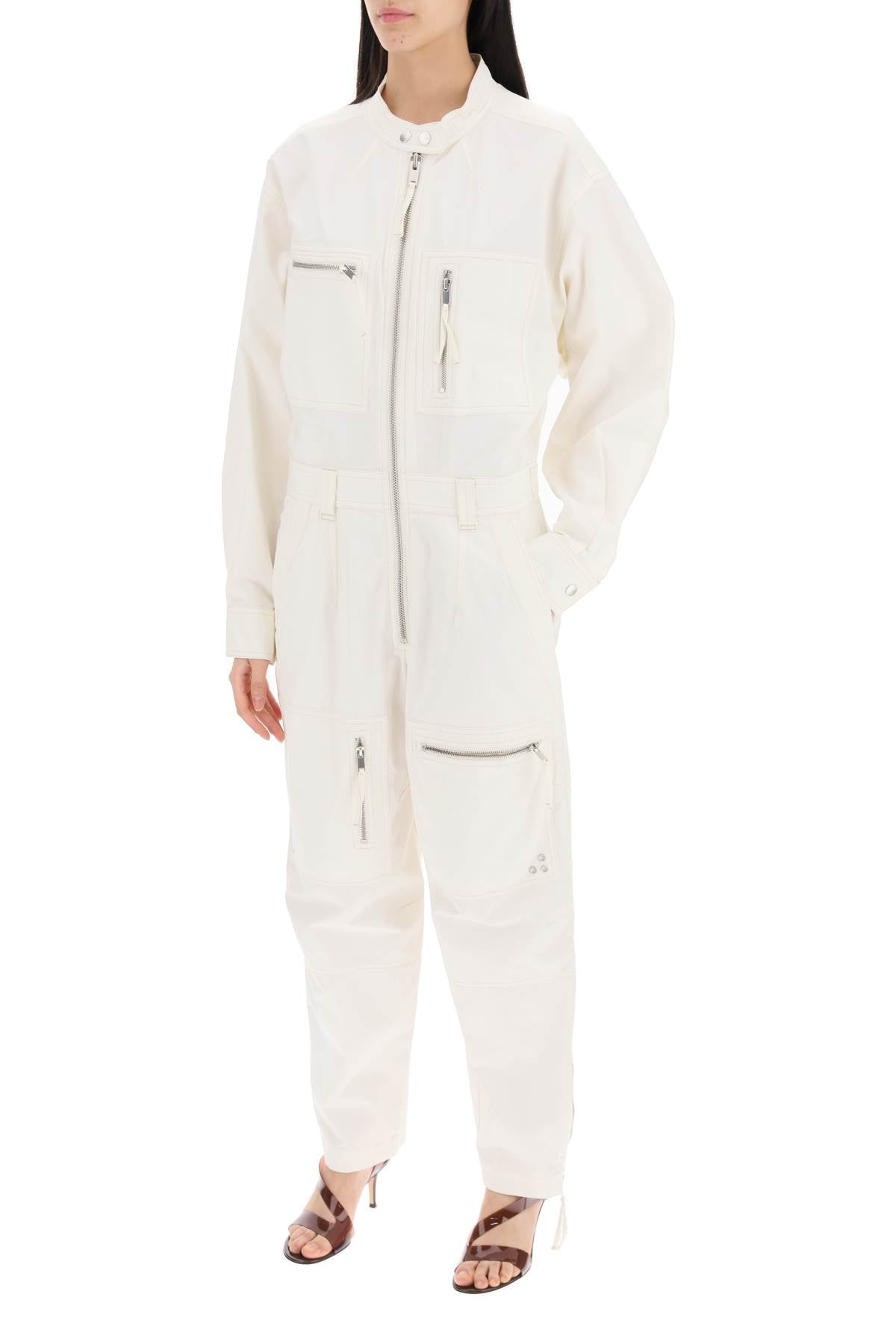 Isabel Marant Etoile Organic Cotton Workwear Jumpsuit image 3