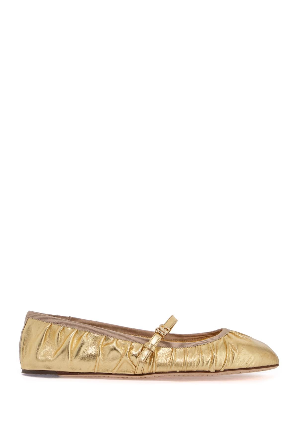 Dolce & Gabbana Women's Mordorè Nappa Leather Ballerina Flats image 0