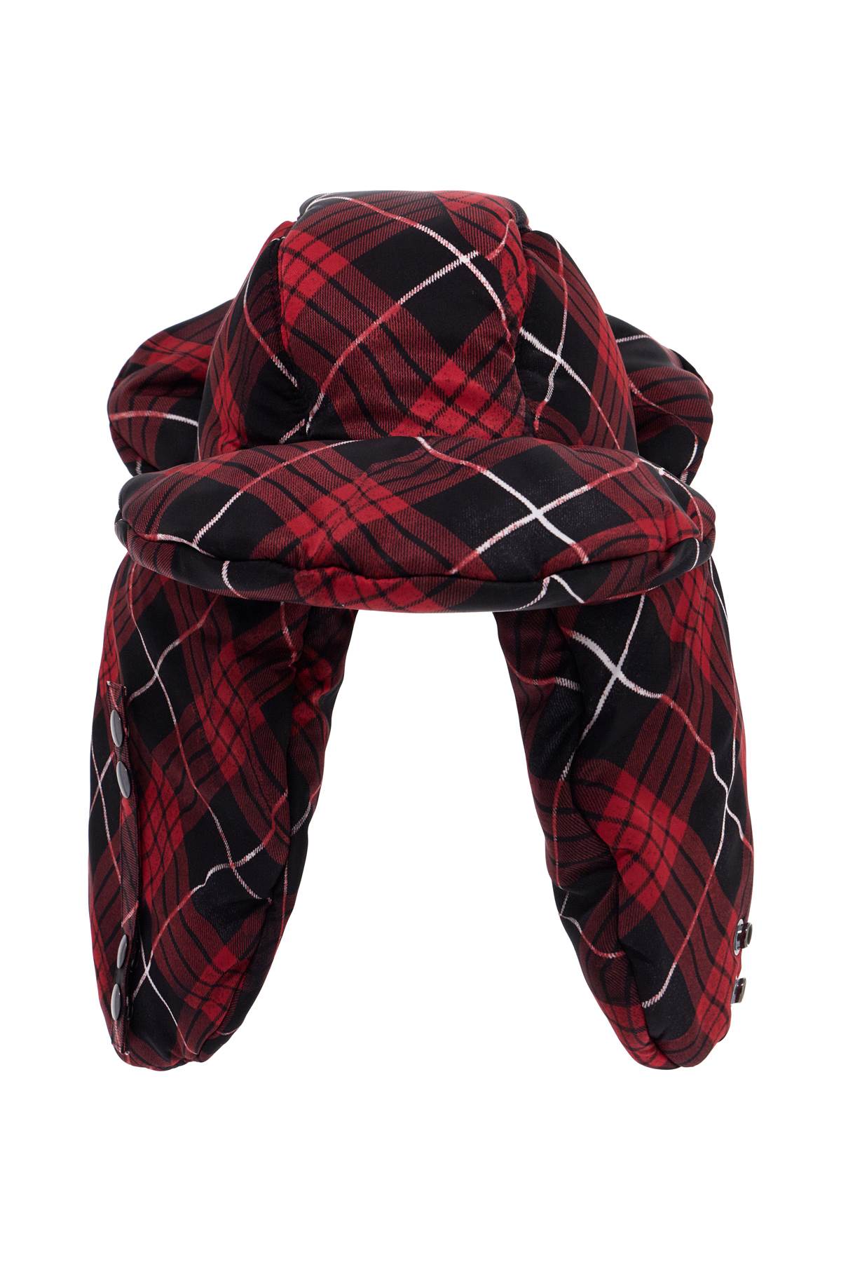 Jean Paul Gaultier Oversized Tartan Colbacco Hat image 1