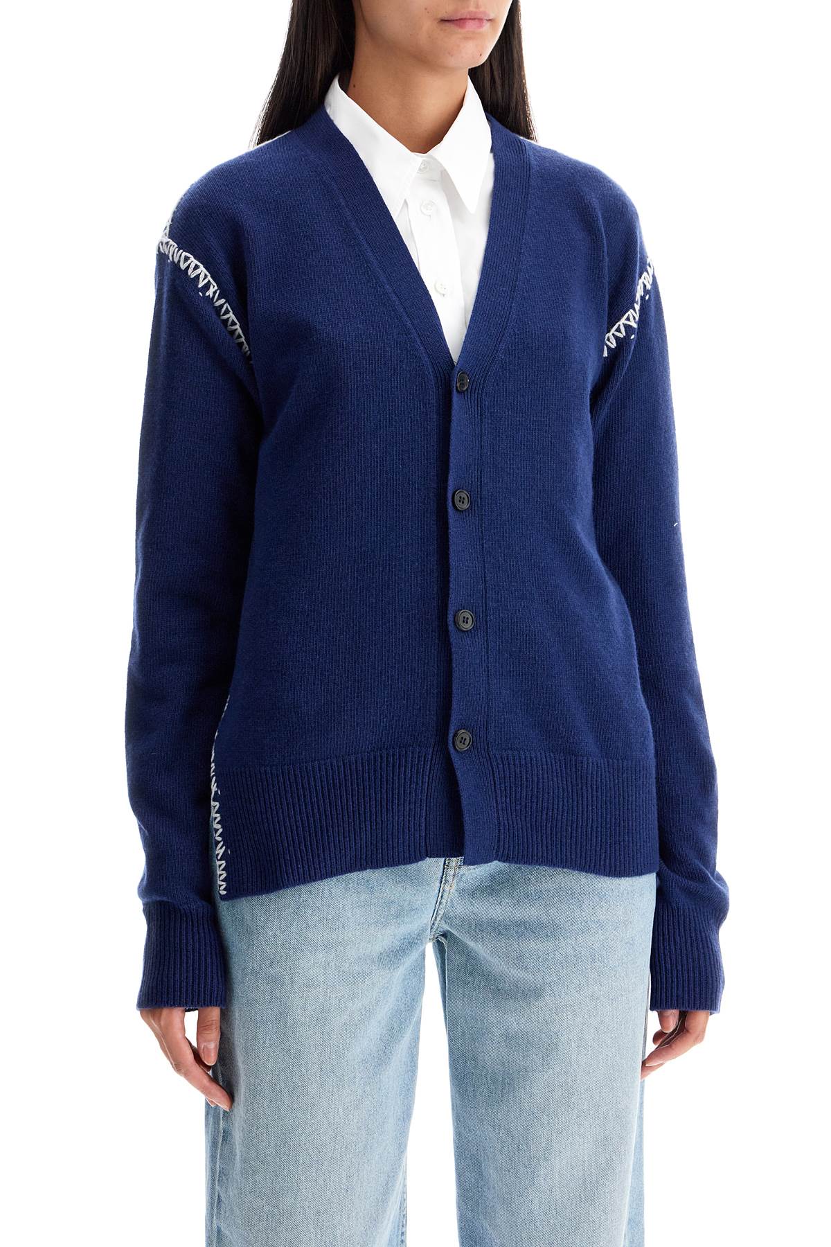 Marni cardigan with stitching details image 1