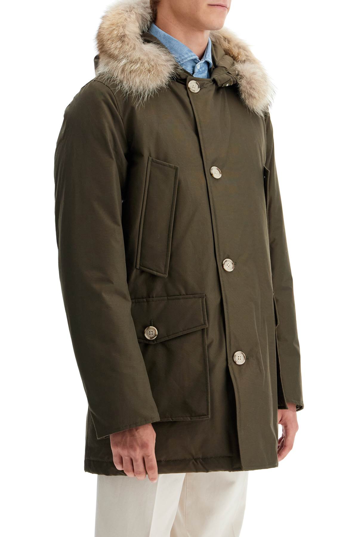 Woolrich "arctic parka in ramar cloth image 1