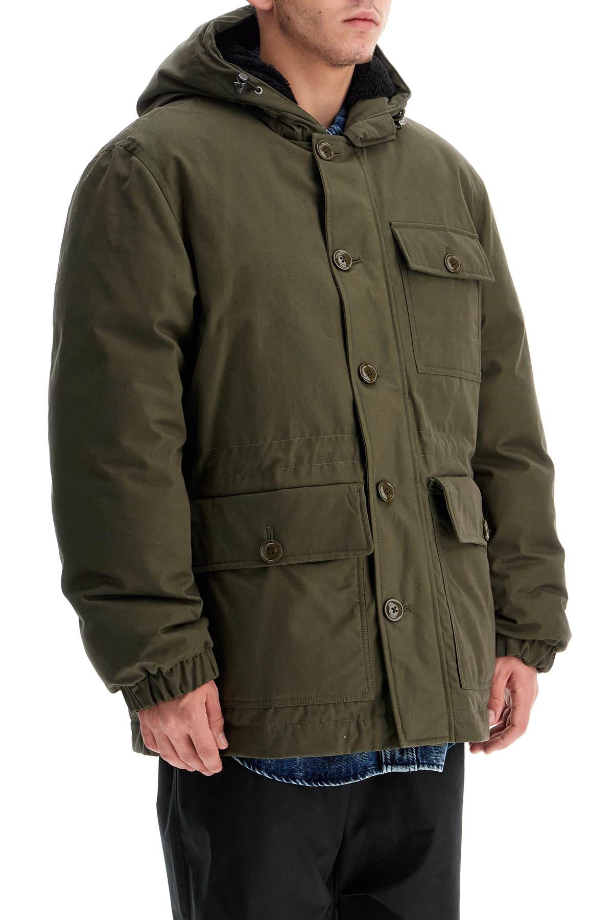 Woolrich Short Byrd Parka for Men - Waterproof & Breathable image 1