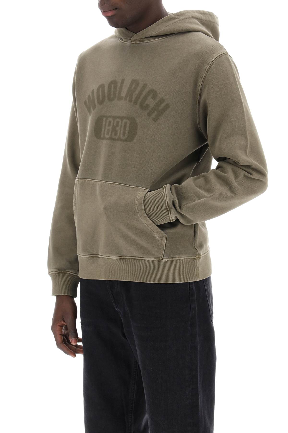 Woolrich Vintage-Look Logo Hoodie image 3