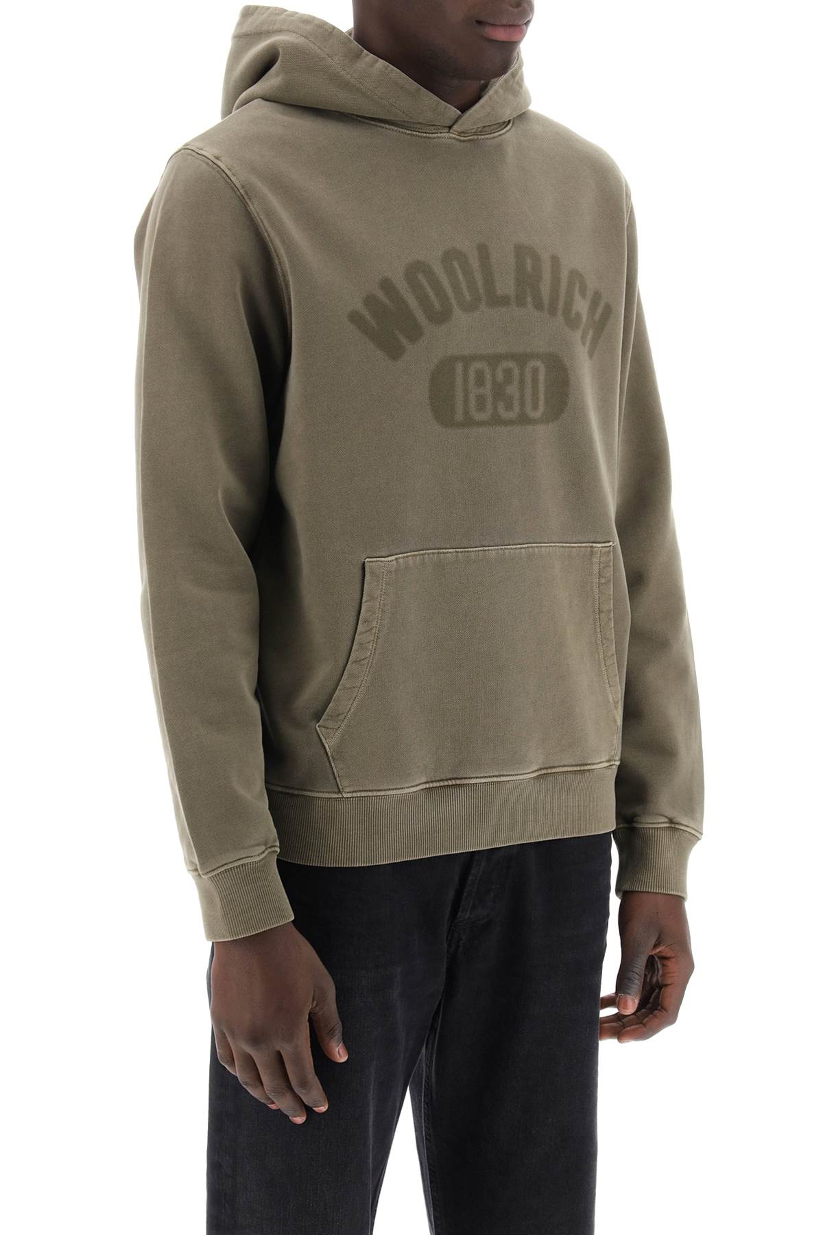 Woolrich Vintage-Look Logo Hoodie image 1