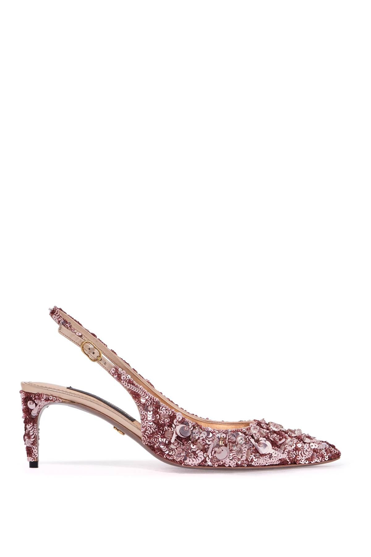 Dolce & Gabbana Sequined Slingback Pumps image 0