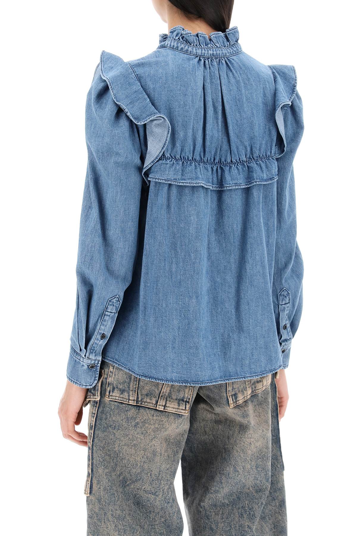 Isabel Marant Etoile Idety Denim Shirt image 2