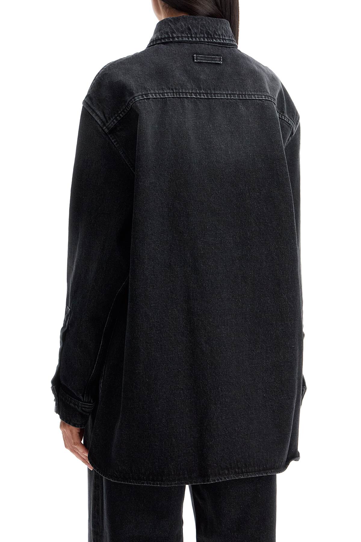 Jean Paul Gaultier Oversized Denim 'Body Marinière' Shirt image 2