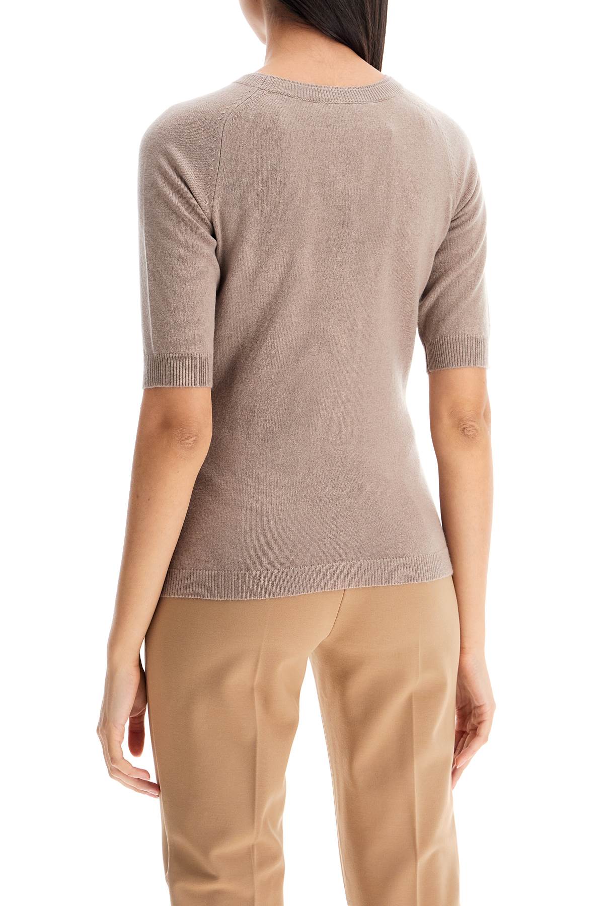 MAX MARA LEISURE 'wool and cashmere knit top 'c image 2