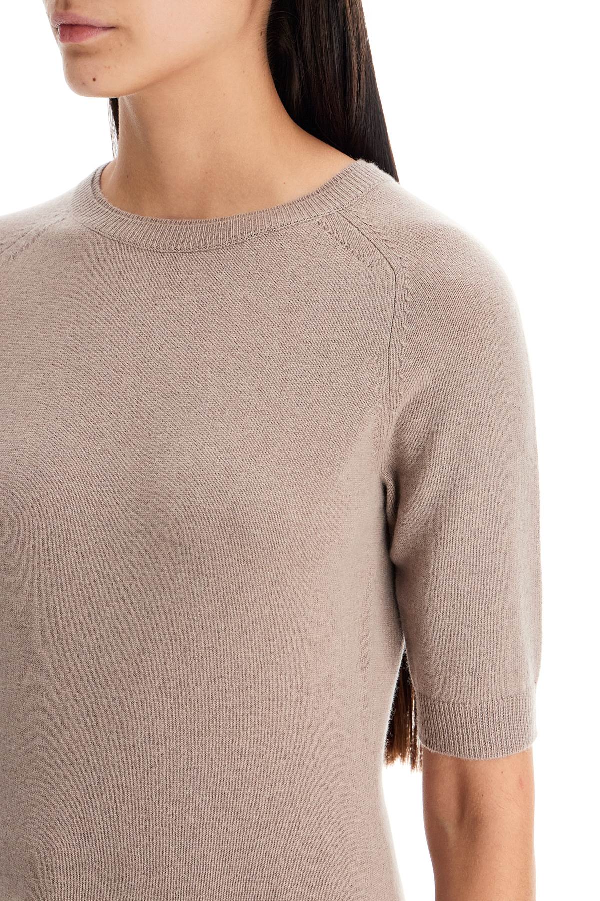 MAX MARA LEISURE 'wool and cashmere knit top 'c image 3