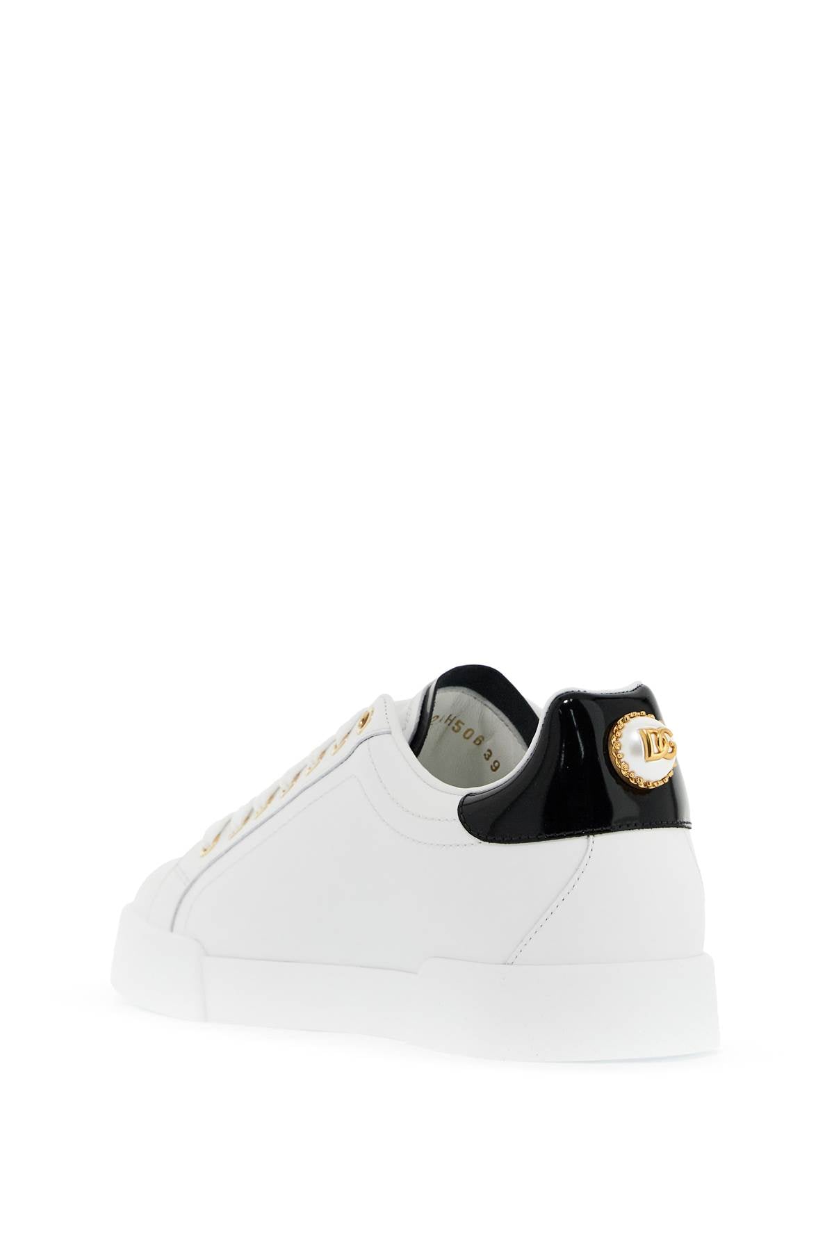 Dolce & Gabbana portofino sneakers with pearl image 2