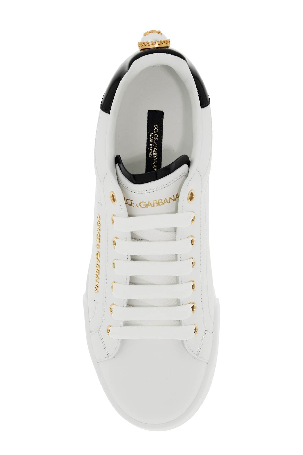 Dolce & Gabbana portofino sneakers with pearl image 1