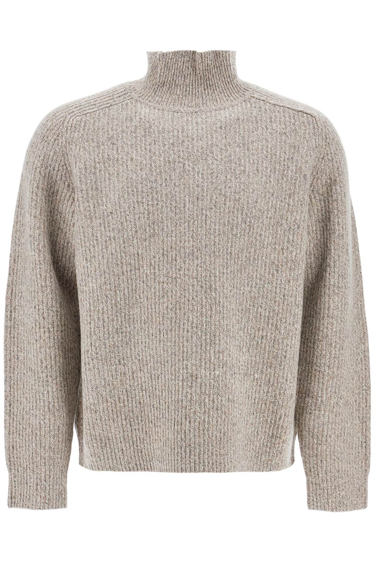 Woolrich Mouliné Wool High-Neck Pullover image 0