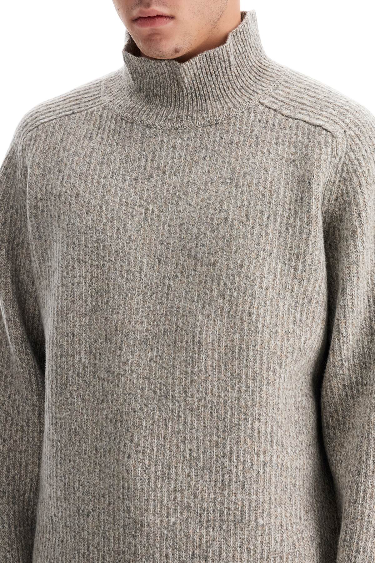 Woolrich Mouliné Wool High-Neck Pullover image 3