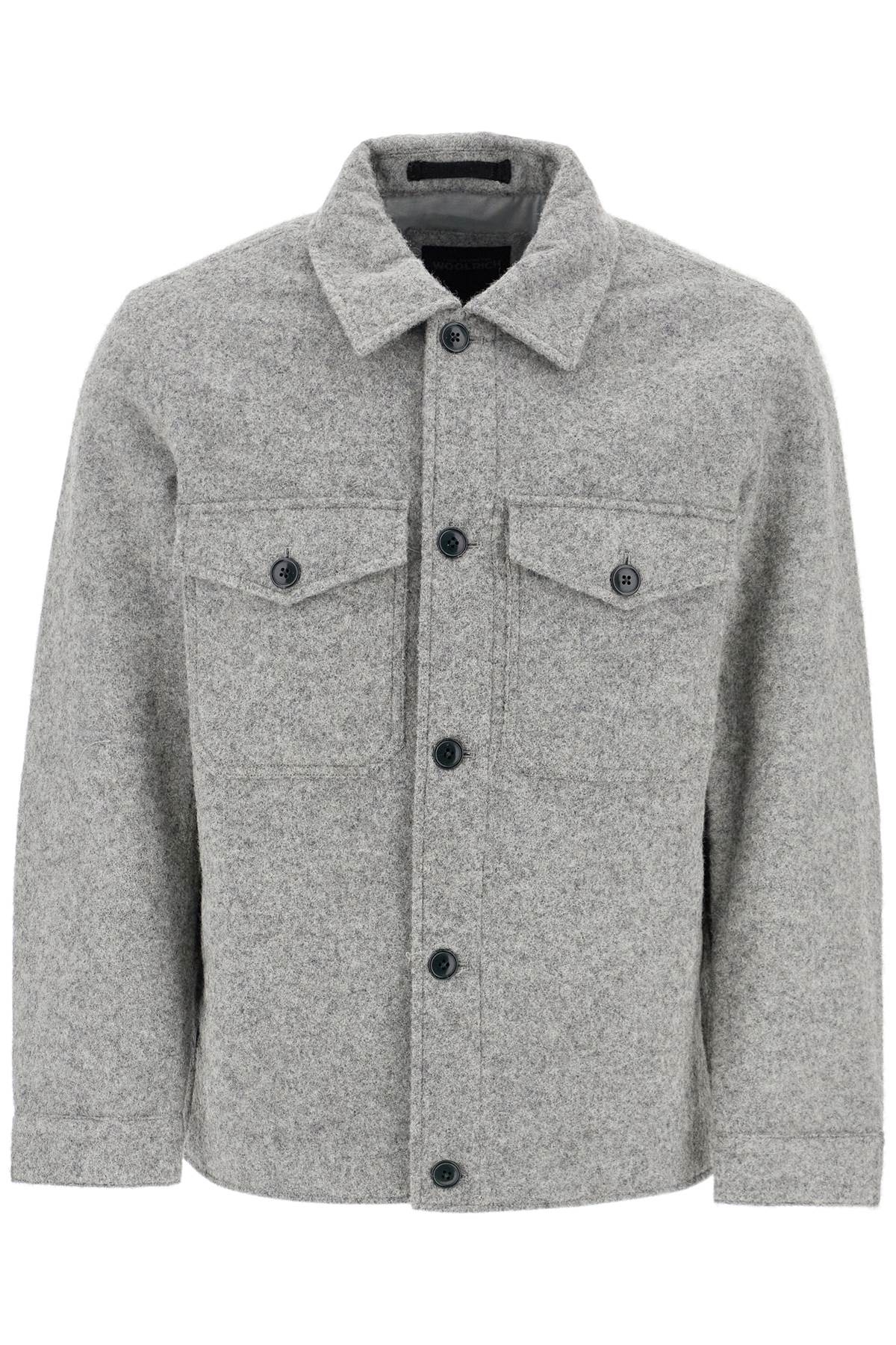 Woolrich Reflective Wool Blend Shirt Jacket image 0