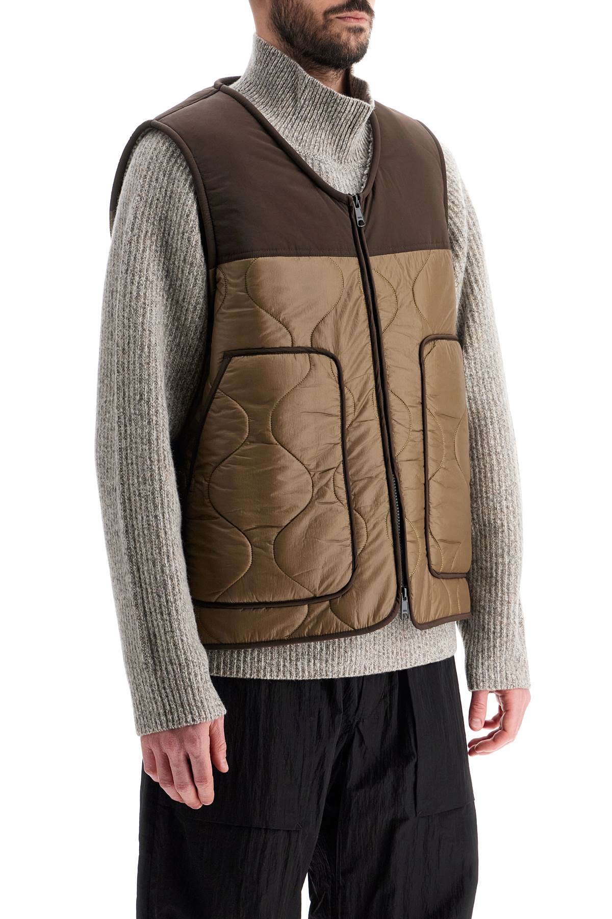 Woolrich sherpa-lined vest by todd snyder image 1