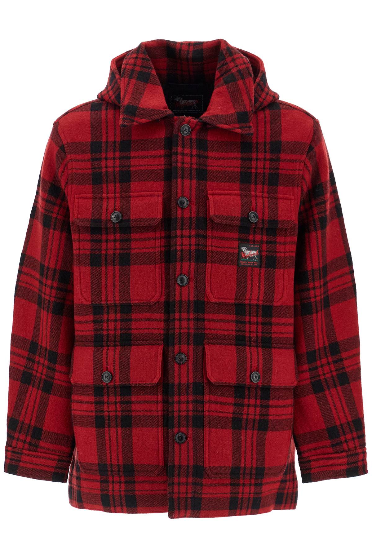 Woolrich Plaid Cruiser Hooded Jacket for Men image 0