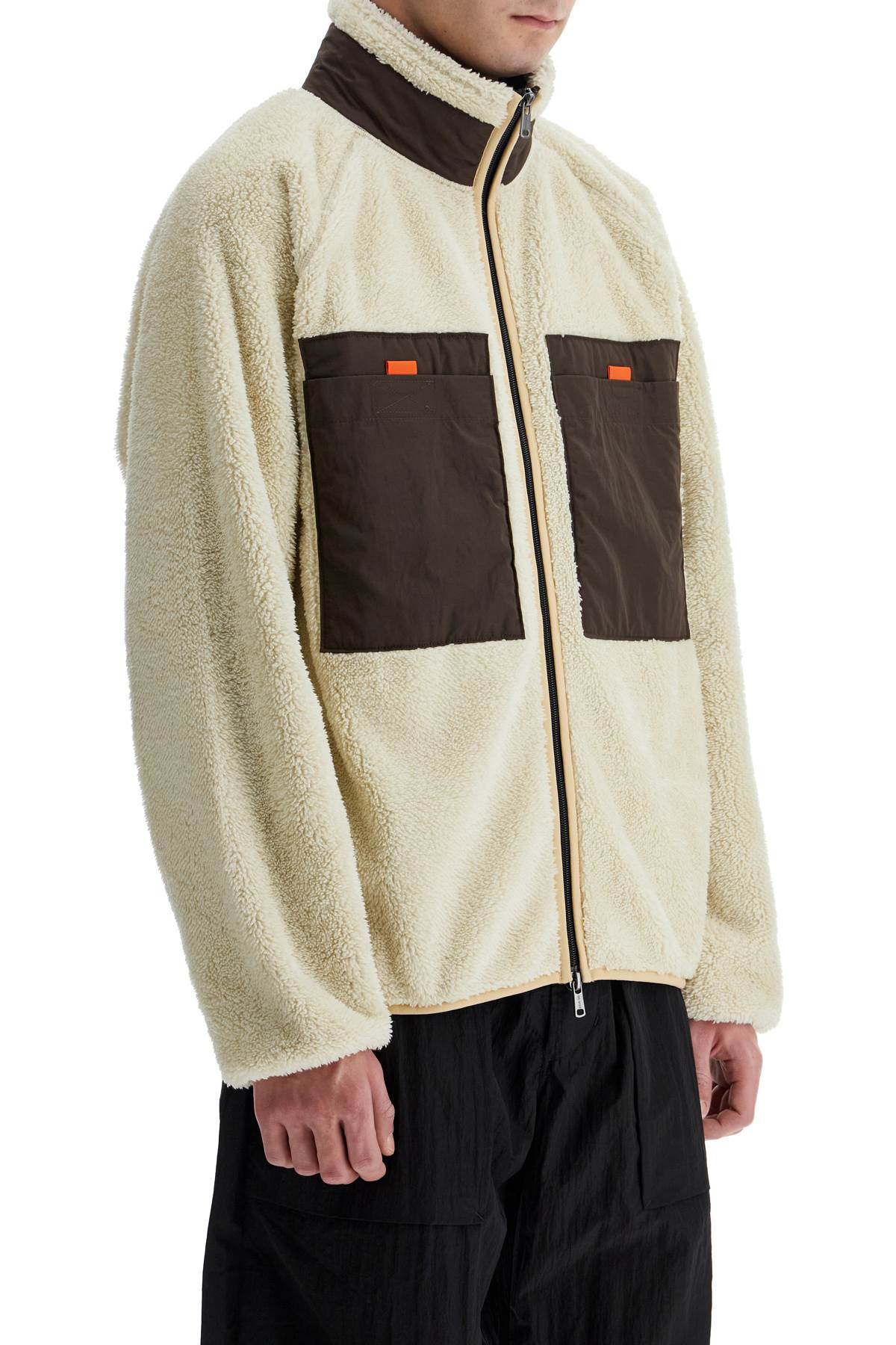 Woolrich Sherpa Fleece Sweatshirt by Todd Snyder - Black Label image 1