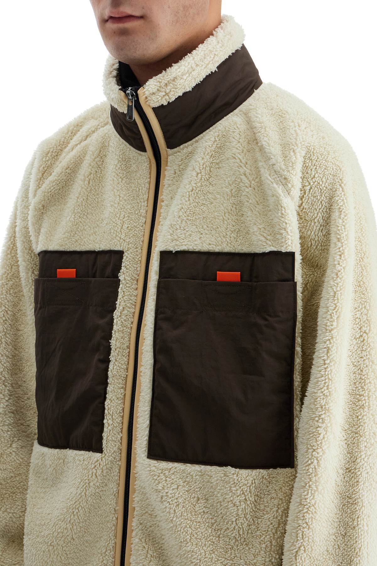 Woolrich Sherpa Fleece Sweatshirt by Todd Snyder - Black Label image 3