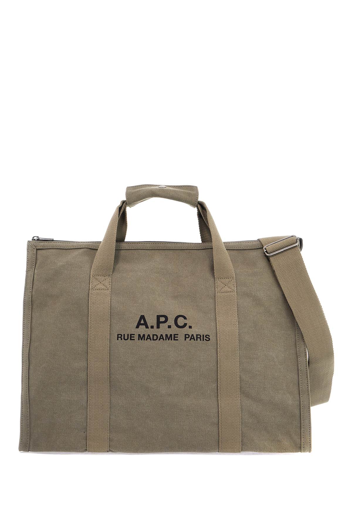 A.P.C. Récupération Cotton Canvas Tote Bag image 0