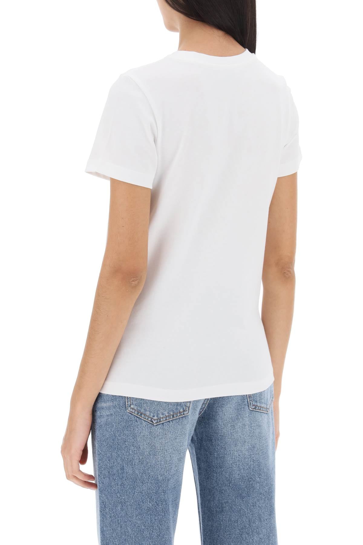 A.P.C. Denise T-Shirt with Logo Embroidery image 2