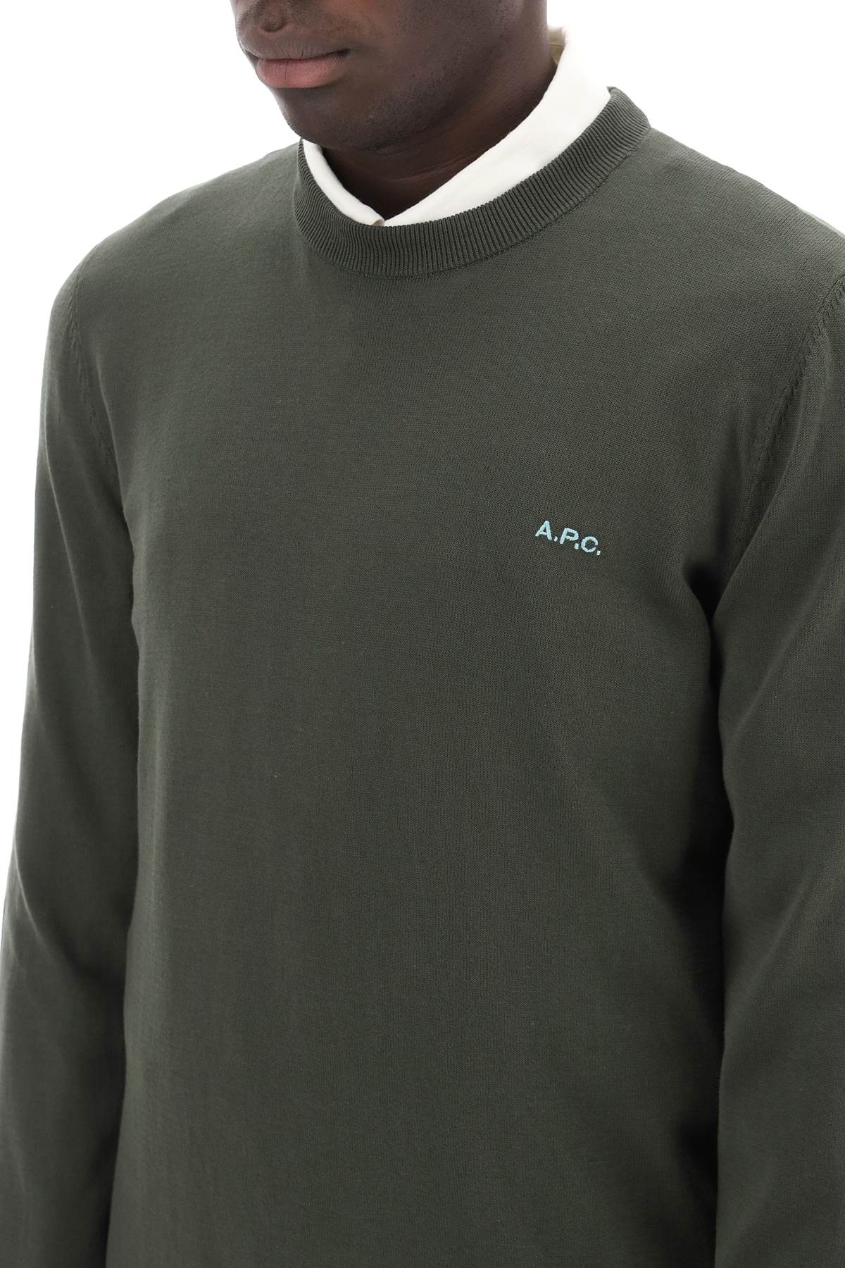 A.P.C. mayeul cotton crewneck pul image 3