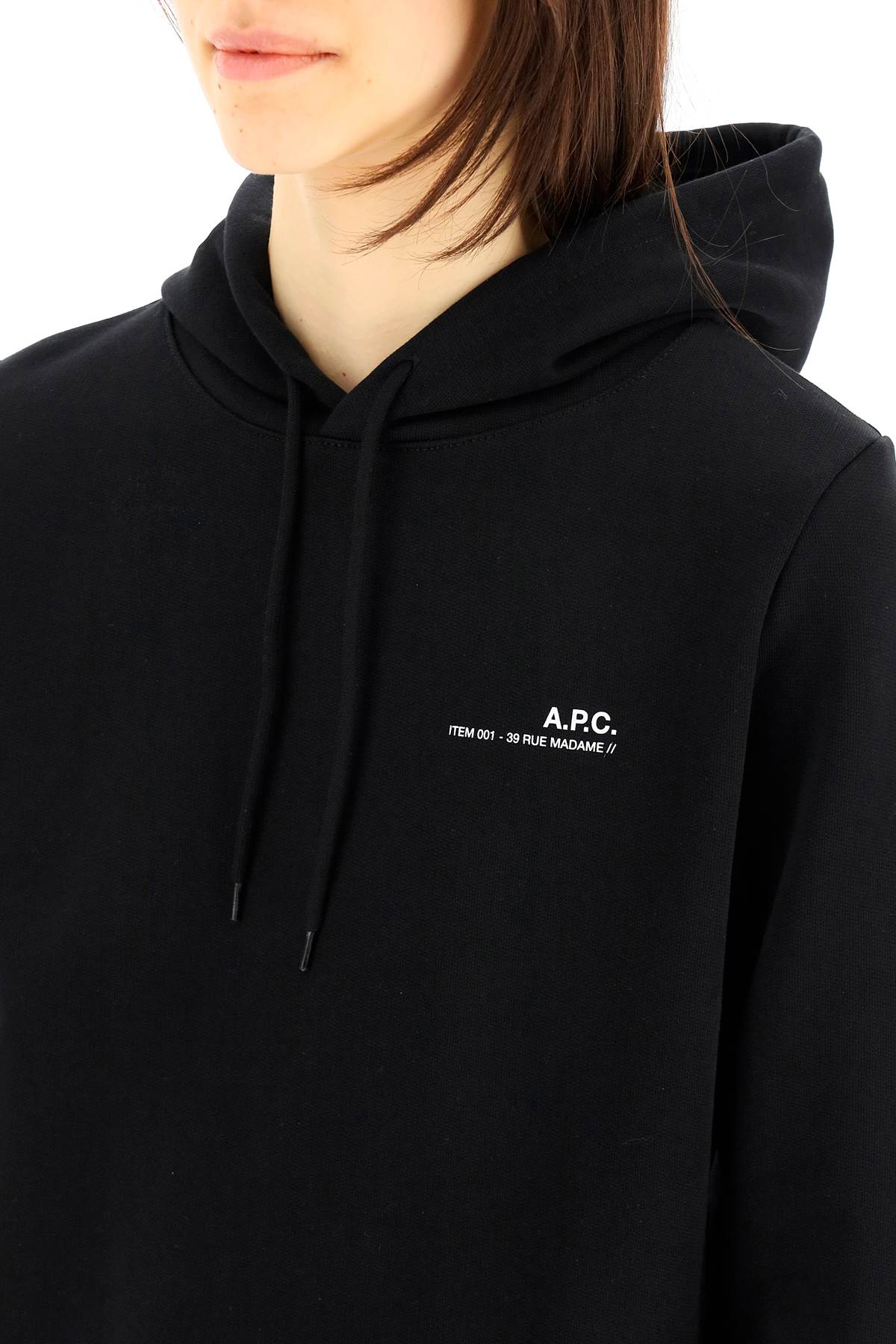 A.P.C. hoodie with logo print image 3