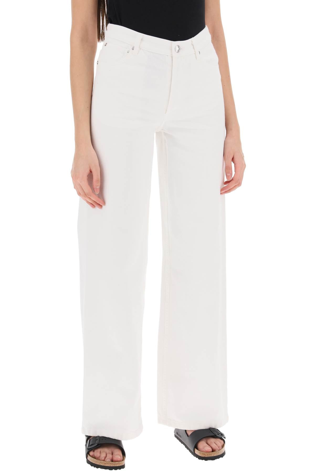 A.P.C. Elisabeth High-Waist Wide Leg Jeans image 1