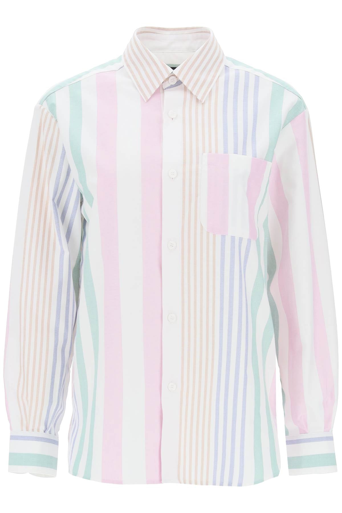 A.P.C. sela striped oxford shirt image 0